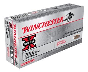 Picture of WINCHESTER SUPER X 222 REMINGTON 50GR PSP