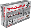 Picture of WINCHESTER VARMINT X 243 WINCHESTER 58GR PT