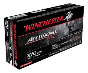 Picture of WINCHESTER SUPREME 270WSM 140GR ACCUBOND CT